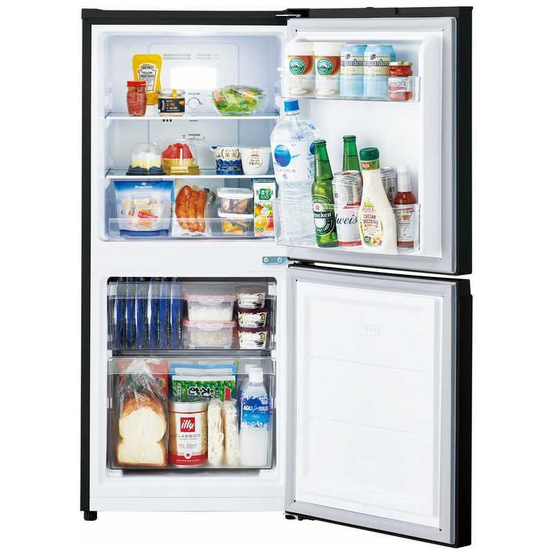 ORIGINALBASIC 冷蔵庫 2ドア 右開き 121L 冷凍室 48L 幅49.5cm