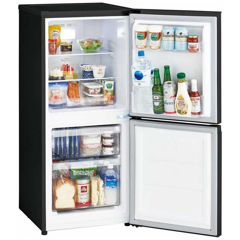 ORIGINALBASIC 冷蔵庫 2ドア 右開き 121L 冷凍室 48L 幅49.5cm