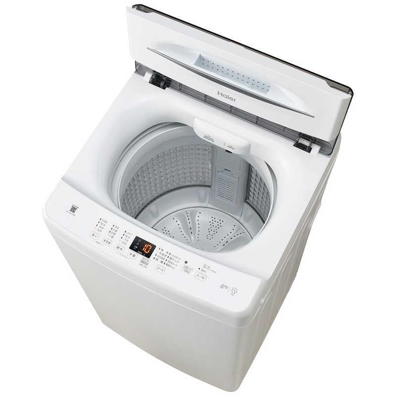 ハイアール 全自動洗濯機 洗濯6.0kg ホワイト JW-U61C-W（標準設置無料