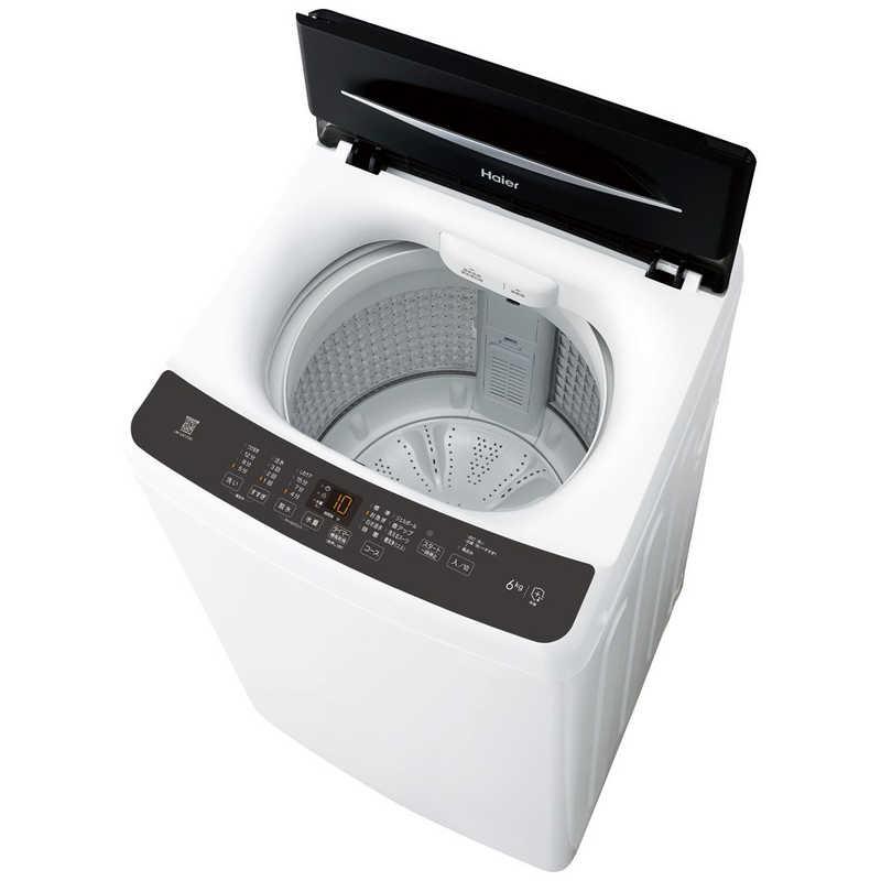 ハイアール 全自動洗濯機 洗濯6.0kg ブラック JW-U61C-K（標準設置無料