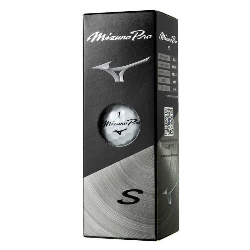 ミズノ ゴルフボール Mizuno Pro S プロ ［12球(1ダース)］ 5NJBT83510