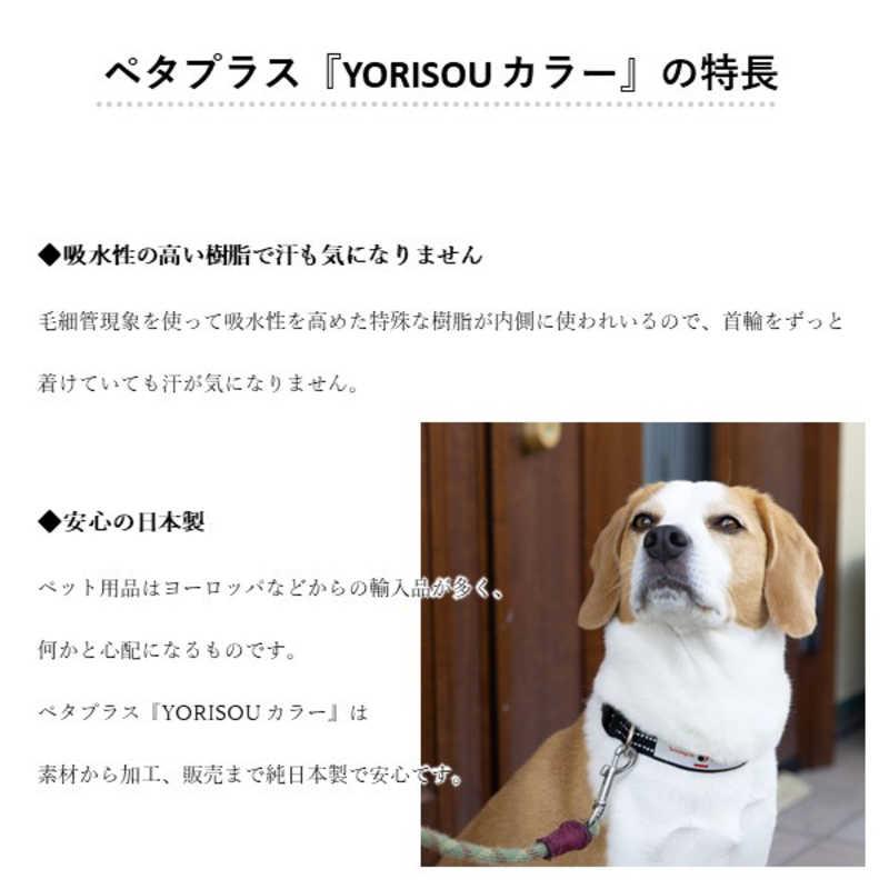 アレス　コロバニィ ペタプラス 犬用首輪 YORISOUカラー ブラック S 首周り23-35cm 内容量1本　60119S｜y-kojima｜12