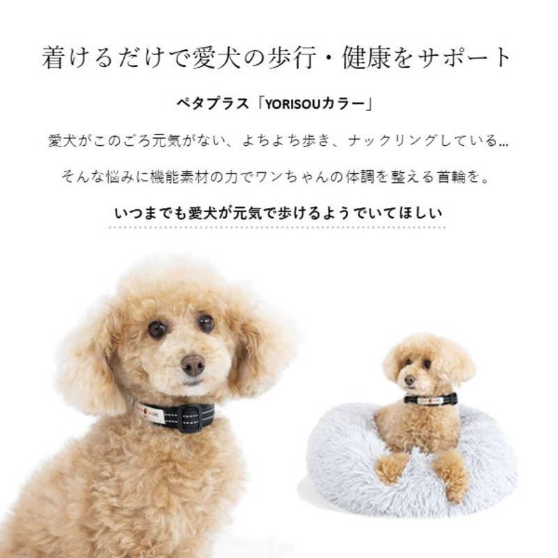 アレス　コロバニィ ペタプラス 犬用首輪 YORISOUカラー ブラック M 首周り32-45cm 内容量1本　