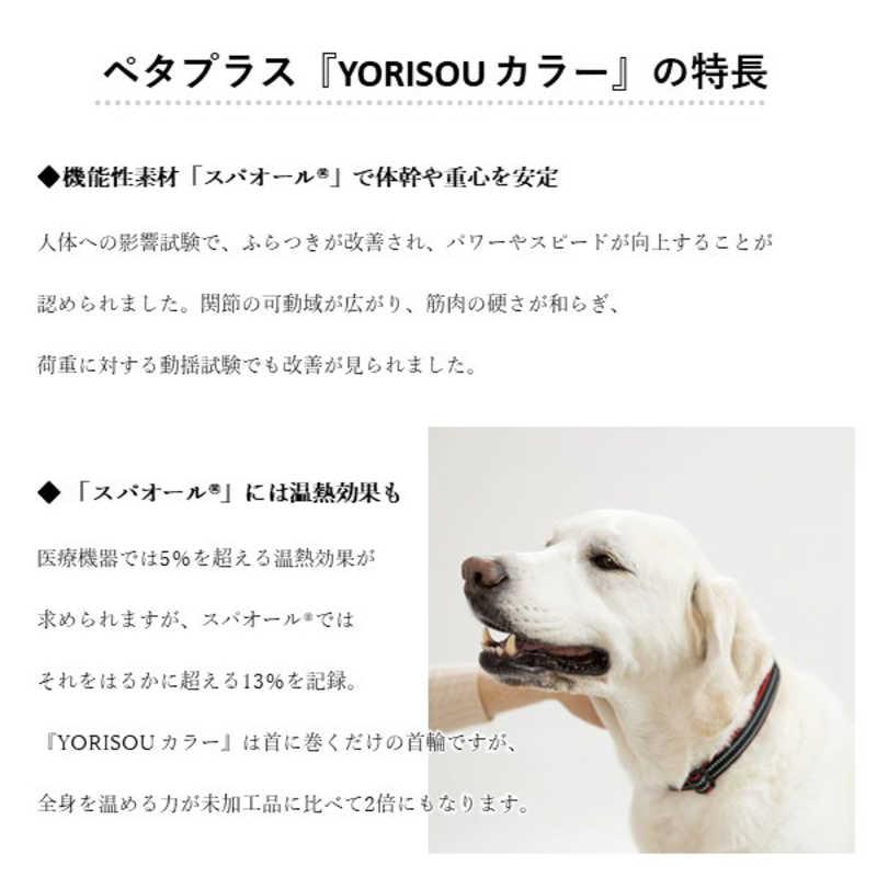アレス　コロバニィ ペタプラス 犬用首輪 YORISOUカラー ブラック M 首周り32-45cm 内容量1本　