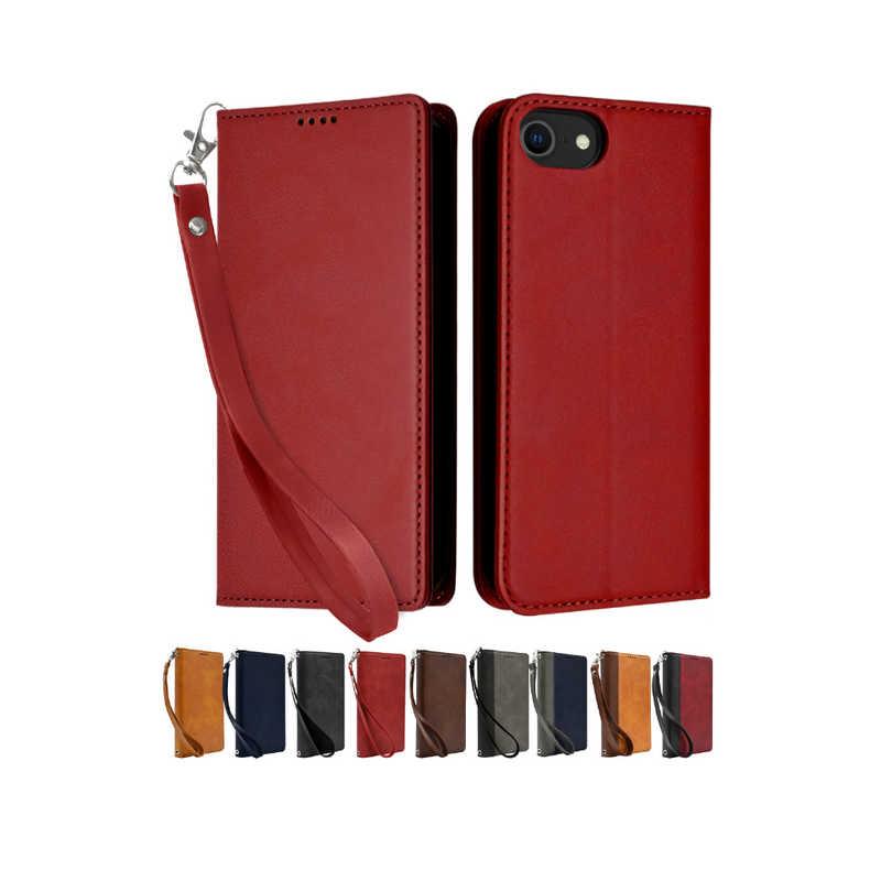 shizukawill iPhone SE 第3世代/第2世代/8/7専用 手帳型 本革調ケース