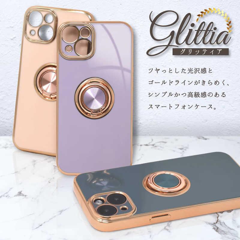 shizukawill iPhone XS リング付キケース グリッティア
