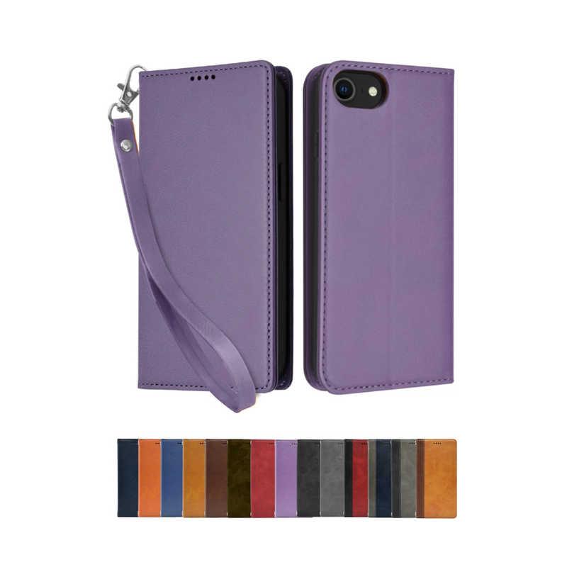 shizukawill iPhone SE 第3世代/第2世代/8/7専用 手帳型 本革調ケース