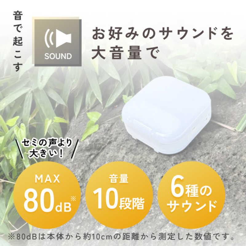 GDT　目覚まし時計 光振動 デジタル ヒカリデ ホワイト　COC-012WT_14