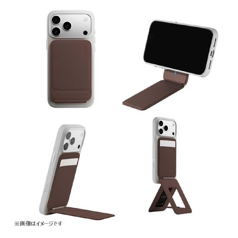 MOFT 8-in-1多機能スタンド MagSafe対応 カカオブラウン MS027W-1-ME