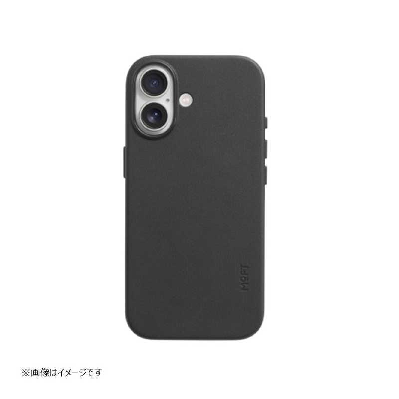 MOFT iPhone17 MagSafe対応 MOVASレザーケース ジェットブラック MD020