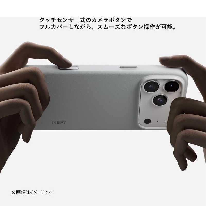 MOFT iPhone17 MagSafe対応 MOVASレザーケース ミスティグレー MD020-1