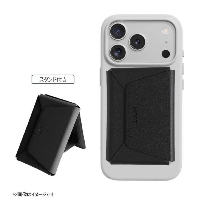 MOFT 多機能カードケース＆スタンド ジェットブラック MB005S-1-JTBK