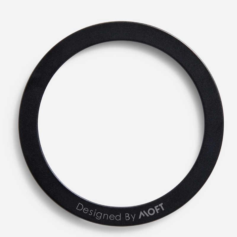 MOFT 超強力 極薄 スマホ用 マグネットリングステッカー ブラック