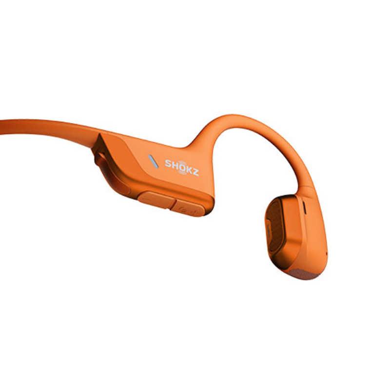 オレンジ SHOKZ OPEN RUN PRO2骨伝導イヤホン SHOKZ 骨伝導イヤホン OpenRun Pro 2 [ ワイヤレス ( ネックバンド