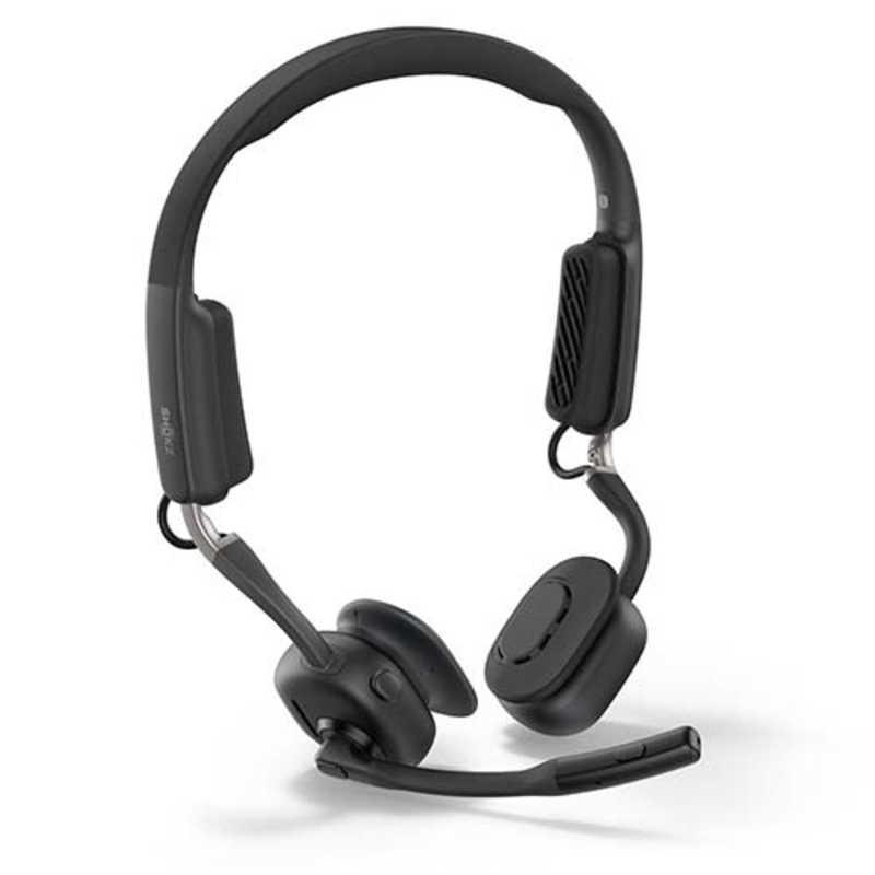 骨伝導イヤホン.ヘッドホン (黒) SHOKZ ブルートゥースヘッドホン 骨伝導 ［骨伝導］ ブラック SKZ-EP