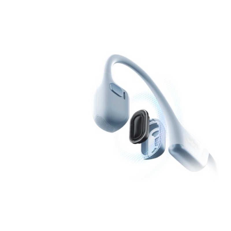★美品★ SHOKZ OPENRUN 骨伝導イヤホン　ワイヤレス　 ブルー SHOKZ 骨伝導イヤホン OpenRun Pro 2 ［ネックバンド / 骨伝導