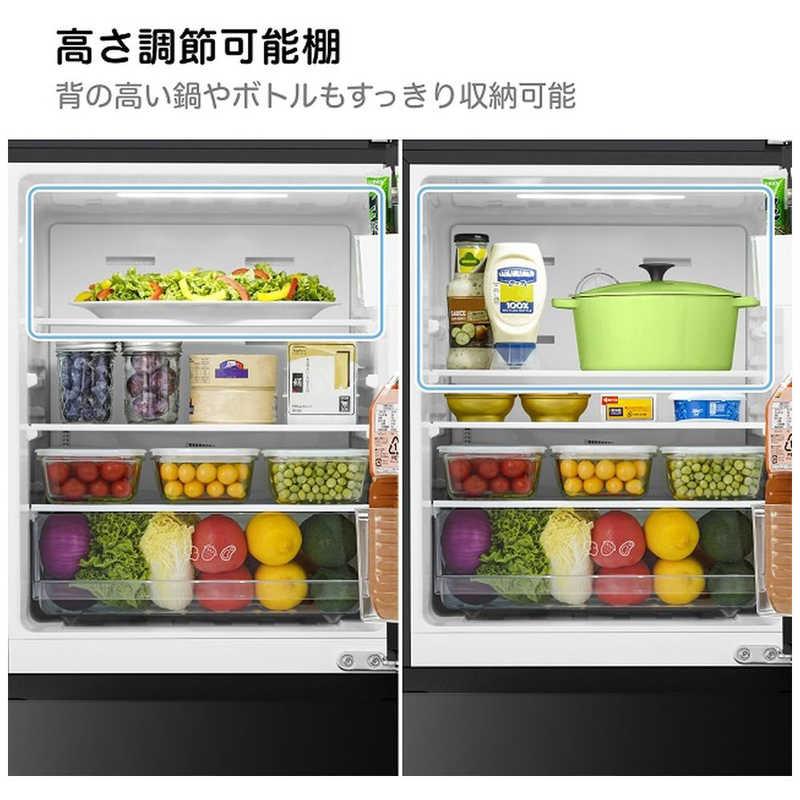 ハイセンス　冷蔵庫　2ドア　右開き　135 L ダークブラウン 冷蔵庫 ダークブラウン HR-G13C-BR [幅48.1cm /135L /2ドア /右