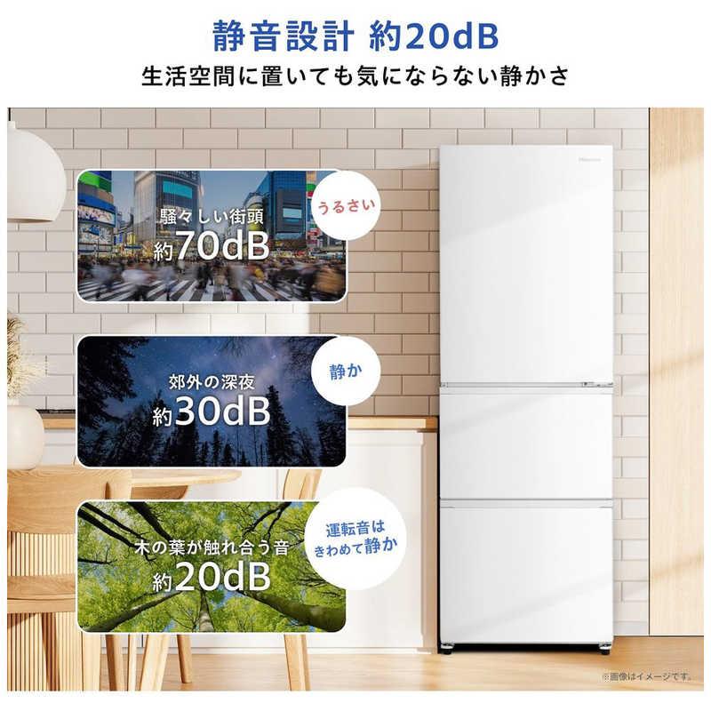 ハイセンス　3ドア冷蔵庫 358L 3ドア冷蔵庫（ホワイト）【右開き】 | ハイセンス | HR-GC360KW