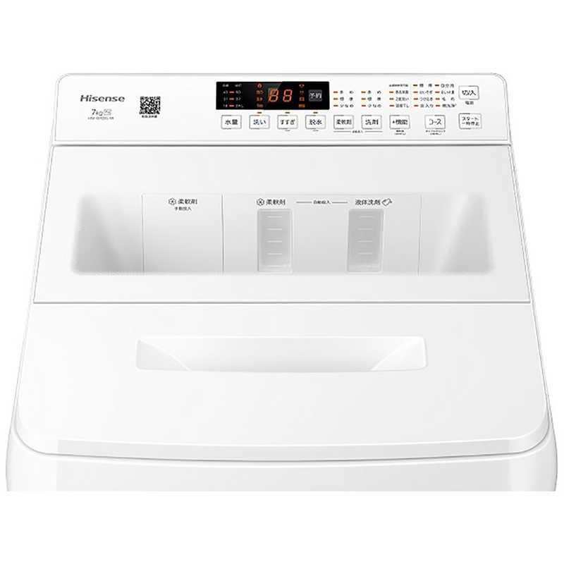 ハイセンス（HISENSE） 全自動洗濯機 洗濯7.0kg HW-G70XL-W（標準設置