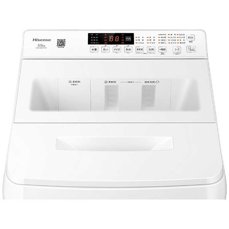 ハイセンス（HISENSE） 全自動洗濯機 洗濯5.5kg 洗剤自動投入