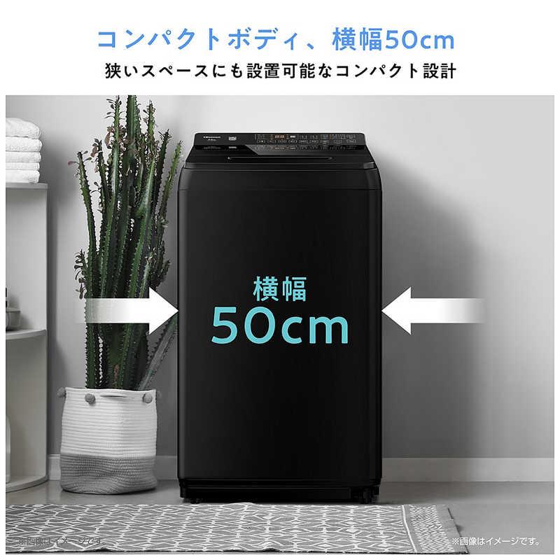 ハイセンス 全自動洗濯機 洗濯5.5kg 自動投入 ブラック HW-G55XL-B