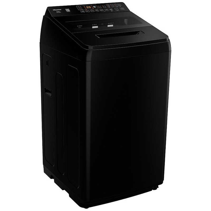 ハイセンス 全自動洗濯機 ［洗濯5.5kg / 簡易乾燥(送風機能) 上開き