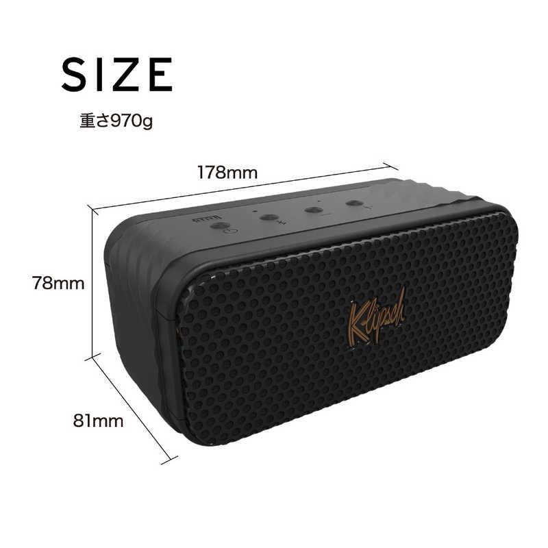 KLIPSCH Klipsch Nashville Bluetoothスピーカー 360°両面再生 IP67