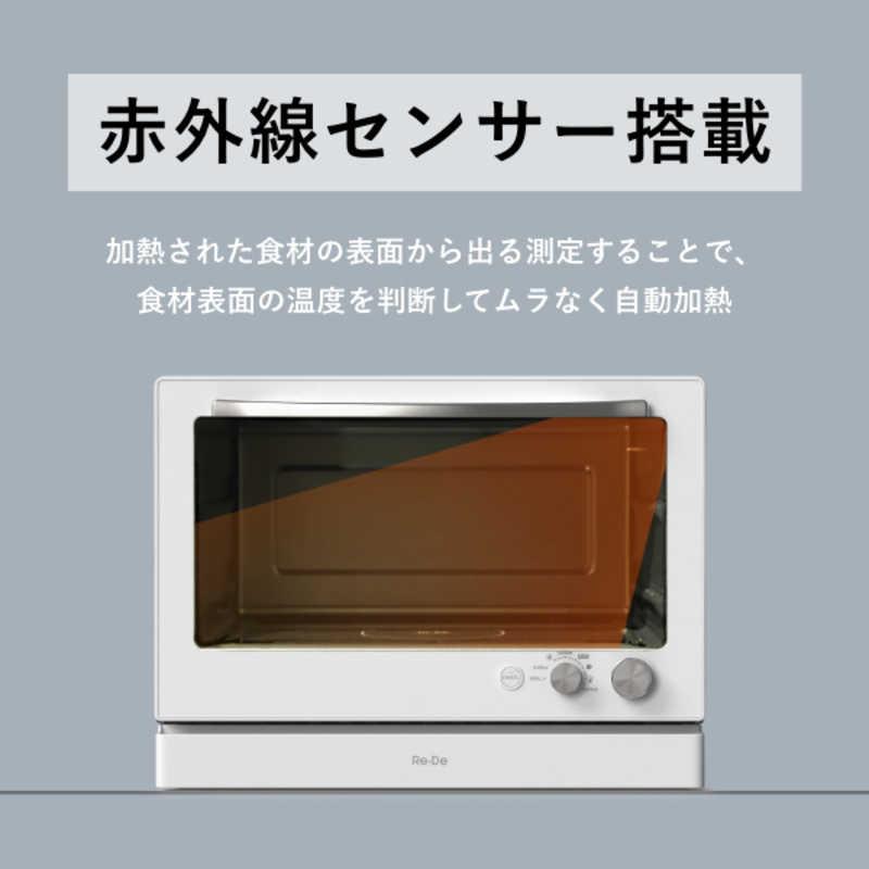 A-STAGE　オーブンレンジ 20L フラット Re・De Range ブラック　MO02A-20BKの画像