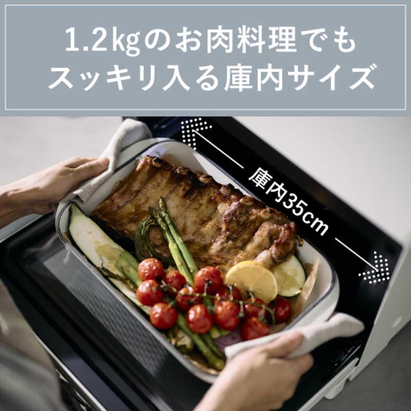 A-STAGE　オーブンレンジ 20L フラット Re・De Range ブラック　MO02A-20BKの画像