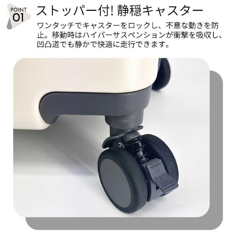 SAMSUFFIT ストッパー付スーツケース 拡張機能付き 無料預け入れ M