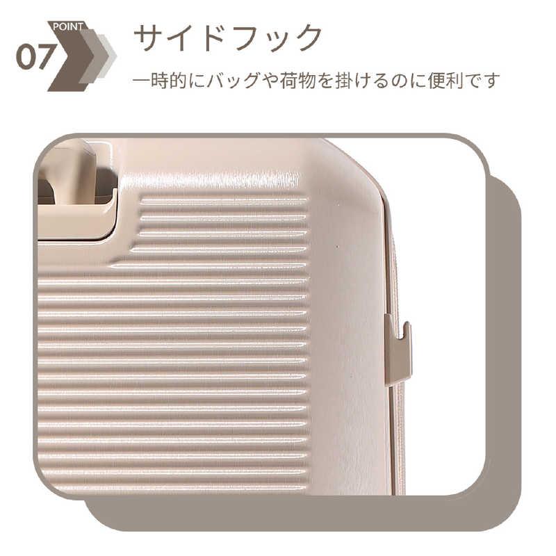 GRAND+ グランプラス 旅行バッグ 押しひろげる役立つこと付き添い人 静音キャスター K2うち切り L大きさ 一時滞在標準尺度：1週以上 [TSA鍵を掛ける積み上げる / 100L] 黒いこと K2BL-01