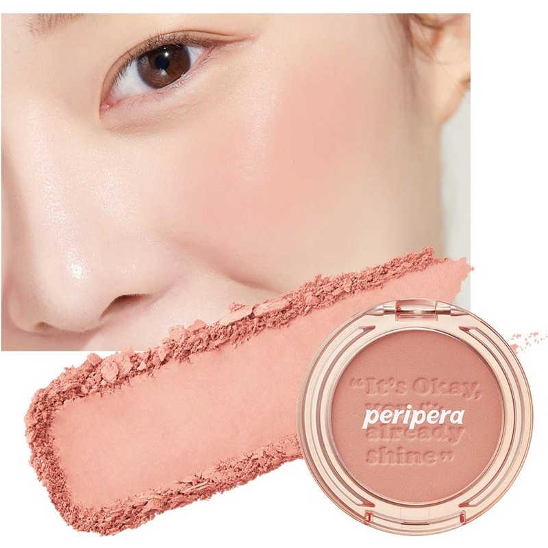 DOOWON ペリペラ ブラッシュド サンシャイン チーク 02ミルクティー