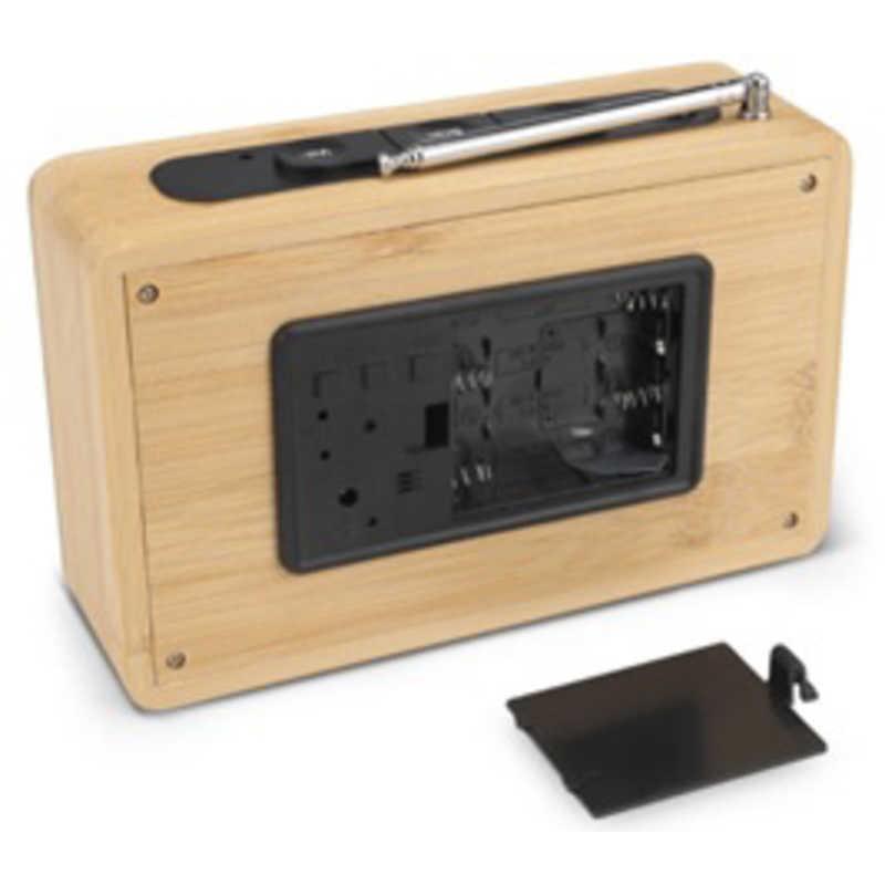 ヒース 目覚まし時計機能付きFMラジオ [ワイドFM対応 /FM] HI-3