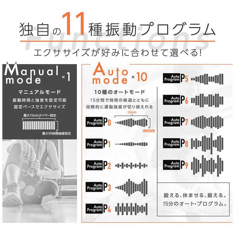 TOKAIZ　フィットネス 振動マシン ブラック　TVI-001s_10