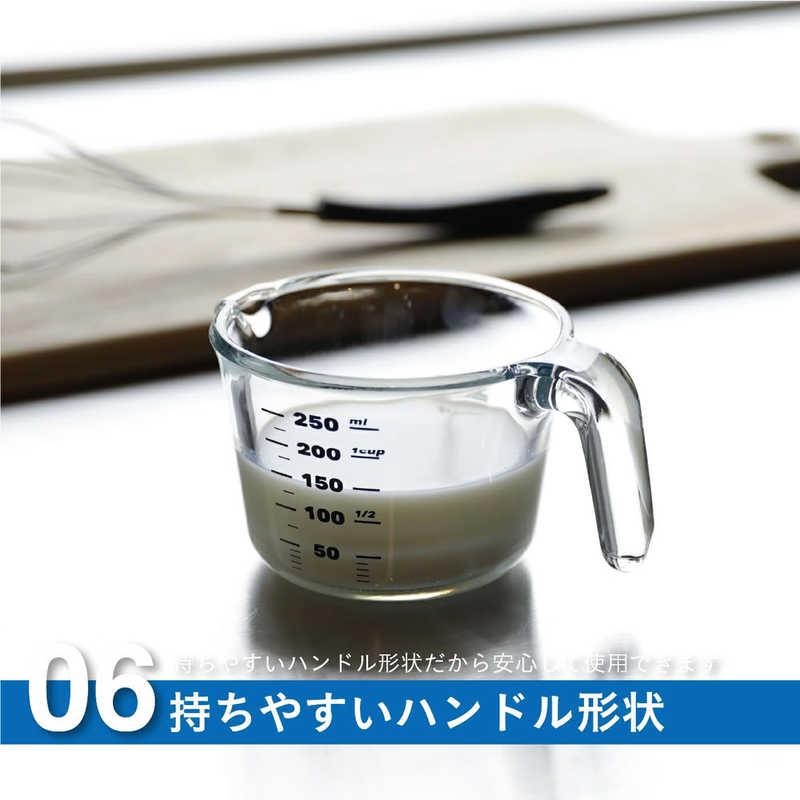 ◆専用◆エンボス ガラス メジャーカップ（small）２個＆シリコンバンド CBジャパン 耐熱ガラス計量カップ M クリア 87507 : コジマYahoo!店