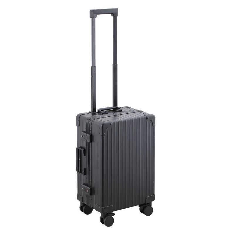 ネオキーパー　アルミスーツケース Sサイズ 機内持ち込み (35L) NEOKEEPR ［TSAロック搭載］ ブラック　A35F-2 BKの画像