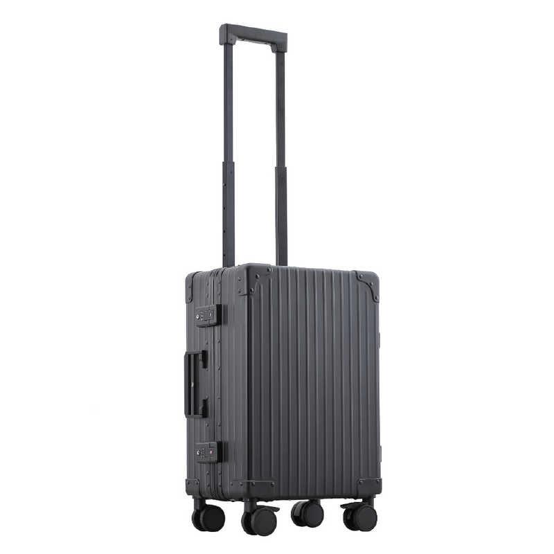 ネオキーパー　アルミスーツケース Sサイズ 機内持ち込み (35L) NEOKEEPR ［TSAロック搭載］ ブラック　A35F-2 BKの画像