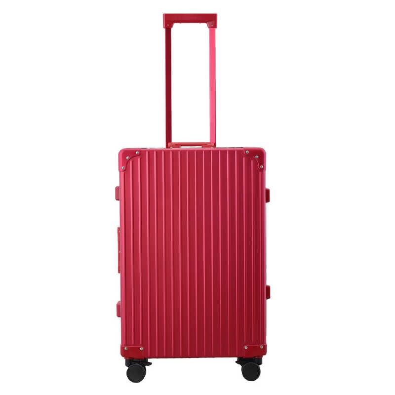 ネオキーパー　アルミスーツケース Mサイズ 無料預け入れ (60L) NEOKEEPR ［TSAロック搭載］ レッド　A60F-2 RDの画像