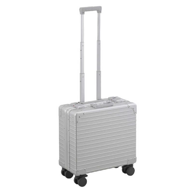 ネオキーパー　アルミスーツケース アコーディオンパーテーション SSサイズ 機内持ち込み (25L) NEOKEEPR ［TSAロック搭載］ シルバー　A25VF-2 SVの画像
