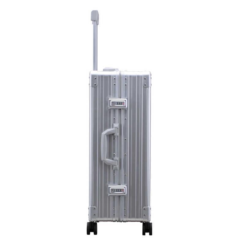 ネオキーパー　NEO KEEPR スーツケース アルミ合金 宿泊目安：3泊〜5泊 [TSAロック搭載 / 60L] シルバー　A60F-SL_5