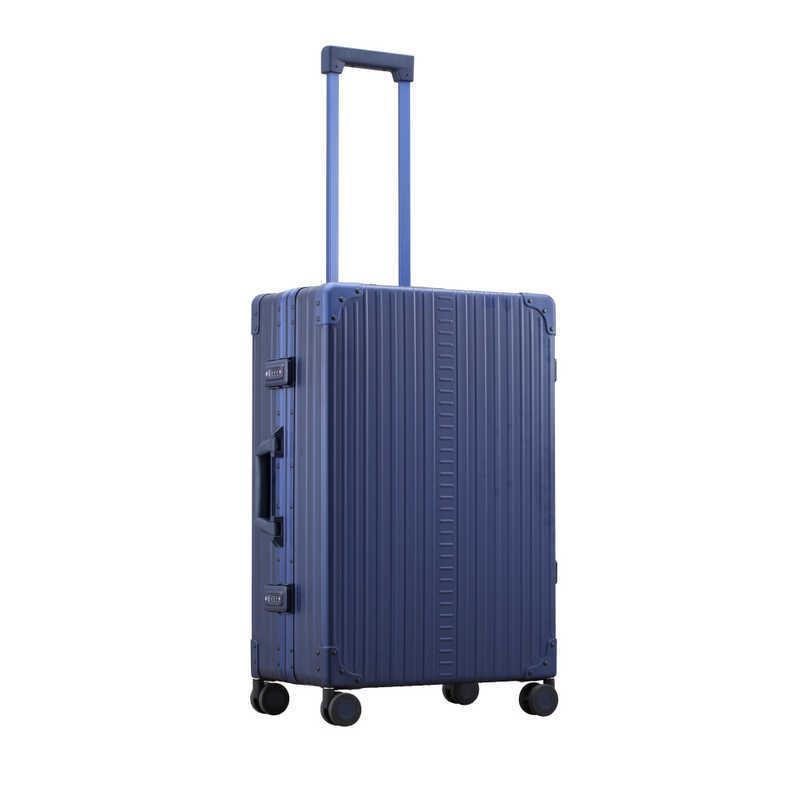 ネオキーパー　NEO KEEPR スーツケース アルミ合金 宿泊目安：3泊〜5泊 [TSAロック搭載 / 60L] ブルー　A60F-BL