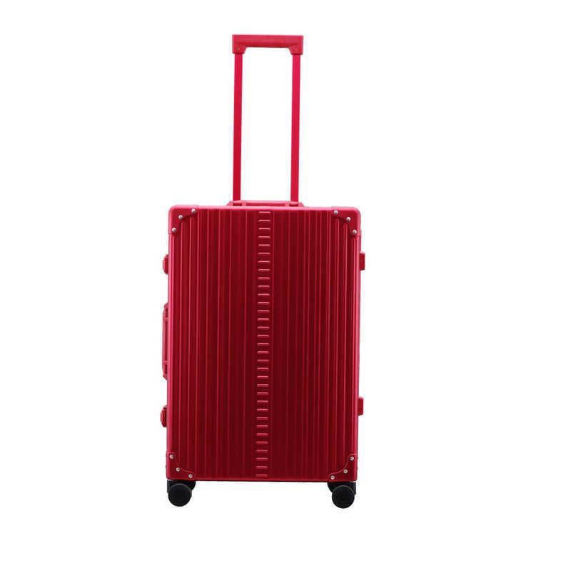 ネオキーパー　NEO KEEPR スーツケース アルミ合金 宿泊目安：3泊〜5泊 [TSAロック搭載 / 60L] レッド　A60F-RD_2