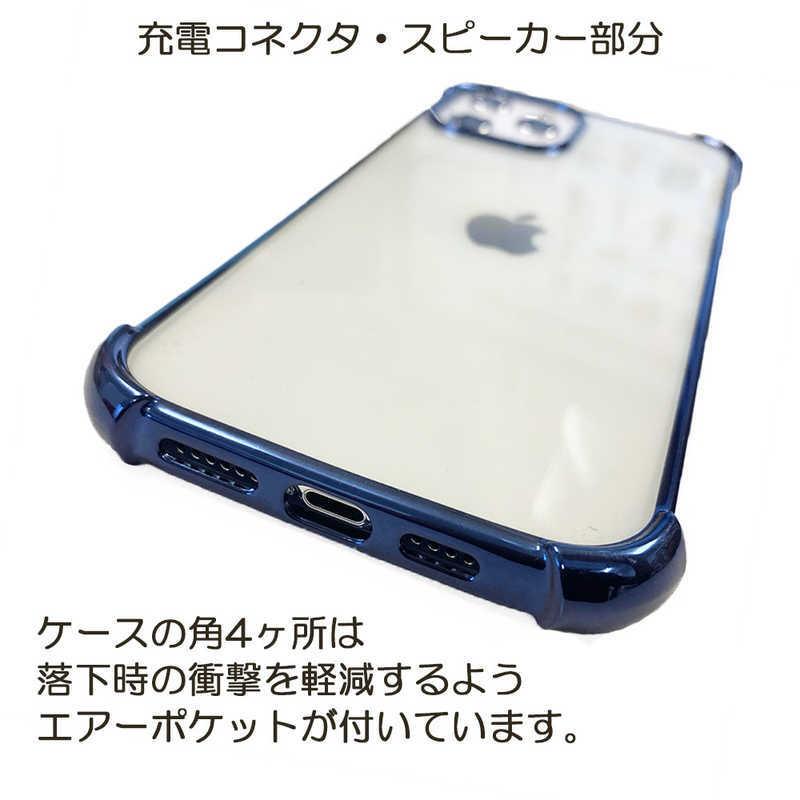 BELEX iPhone 13 対応 Glitter shockproof soft case DEVIA blue DEVIA4311 ...