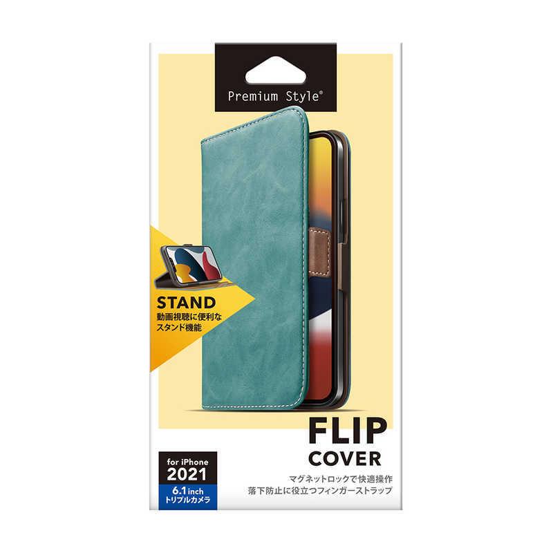 Pga Iphone21 6 1inch 3眼 フリップカバー Premium Style ダスティブルー Pg21nfp04bl コジマpaypayモール店 通販 Paypayモール