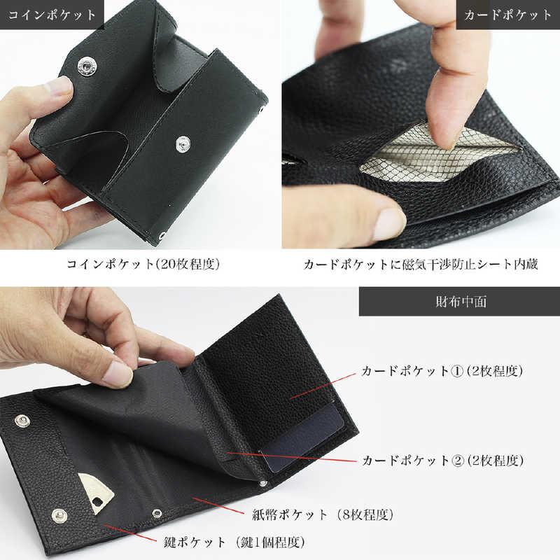 39THANKS ミニマム財布 「and W」 box PUレザー 財布 スマホリング
