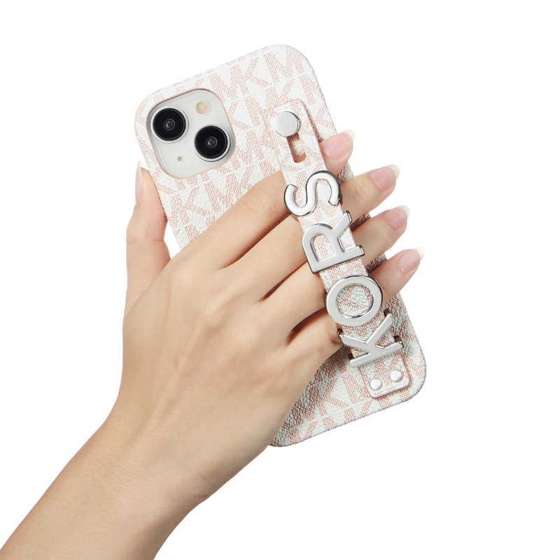 マイケルコース Slim Wrap Case Stand ＆ Ring iPhone 15 MICHAEL KORS