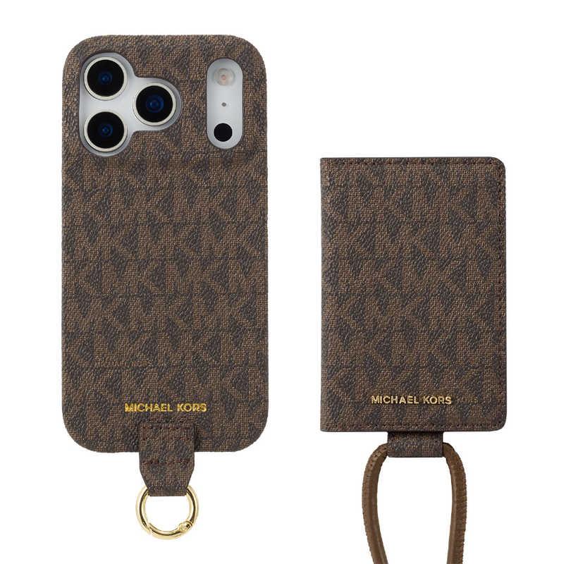 マイケルコース MICHAEL KORS - Wrap Case Magsafe Card Wallet with