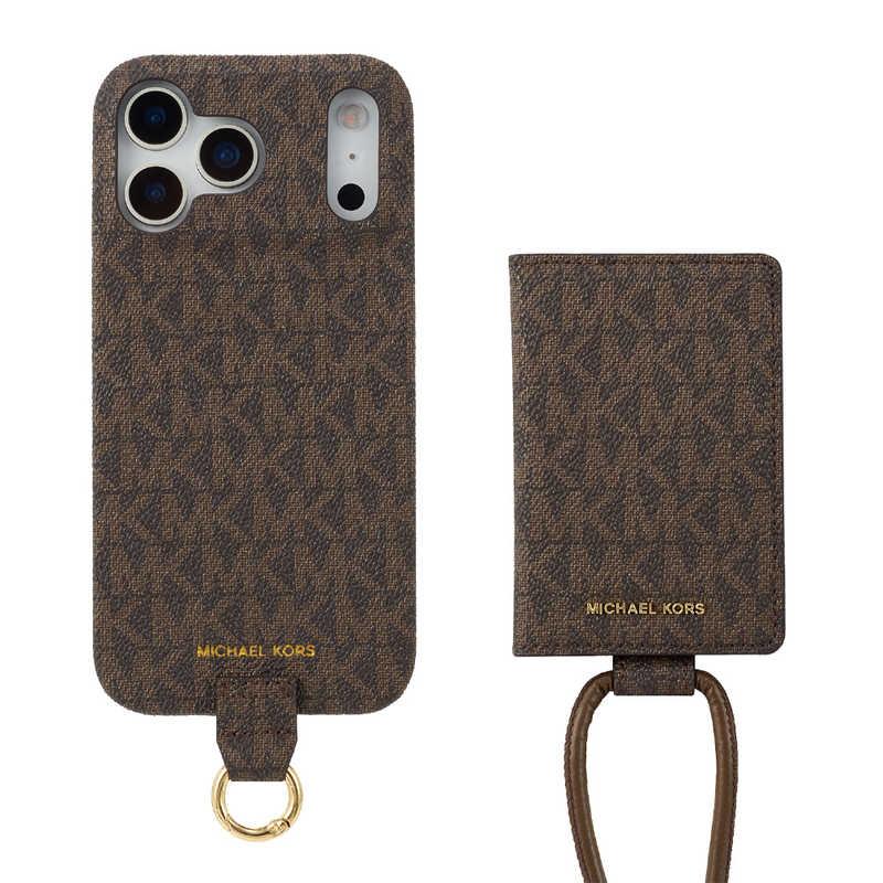 iPhone17ProMax マイケルコース ハードケース with Strap iPhone17ProMax マイケルコース ハードケース with Strap MICHAEL KORS
