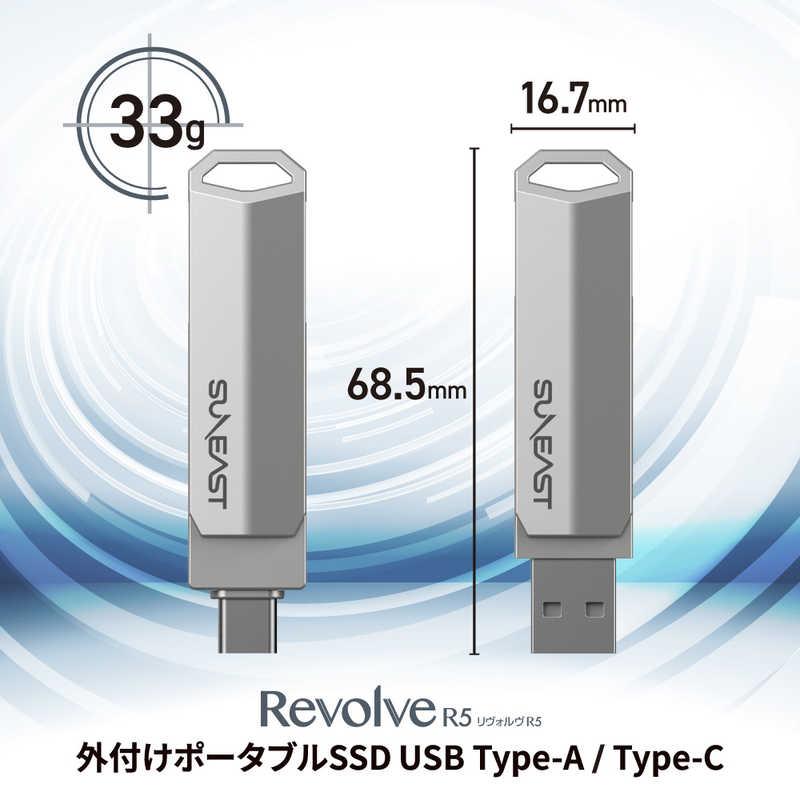 SUNEAST 外付けSSD スティック型 Revolve R5 シリーズ 1TB USB 3.2(Gen