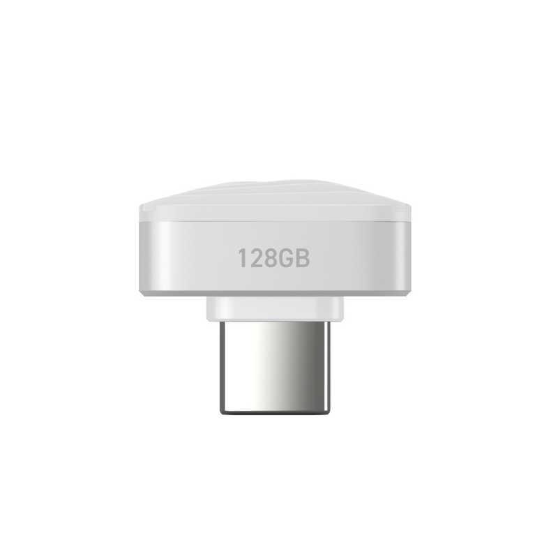SUNEAST　極小型 外付け ポータブル SSD Nano 128GB Type-C USB3.2 Gen 1対応 最大読込速度 450MB/s ［ポータブル型］ ホワイト　SE-PS128G2LNN1WF_1